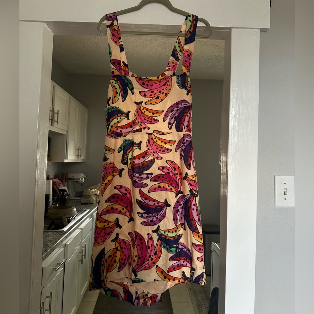 Farm Rio open back dress, NWT